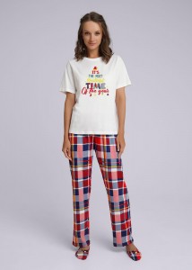 Комплект Clever LP13-1065/4 - молочный/красный 