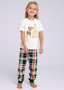 Пижама детская Clever 739495 - молочный