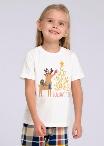 Пижама детская Clever 739495 - молочный