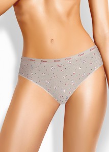 Трусы слип Clever C1138/5 - св. бежевый/красный