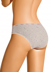 Трусы слип Clever C1138/5 - св. бежевый/красный