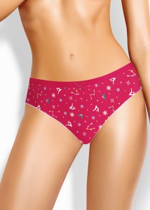 Трусы слип Clever C1138/2 - красный/молочный