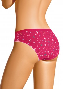 Трусы слип Clever C1138/2 - красный/молочный