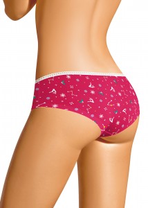 Трусы шорты Clever SH1138/2 - красный/молочный