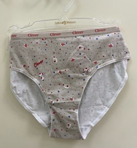 Трусы слип Clever C1138/5 - св. бежевый/красный