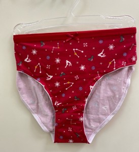 Трусы слип Clever C1138/2 - красный/молочный