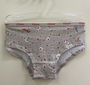 Трусы шорты Clever SH1138/5 - св. бежевый/красный