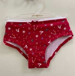 Трусы шорты Clever SH1138/2 - красный/молочный