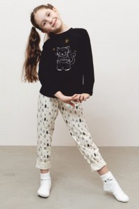 Пижама детская Melado 85110 - черный