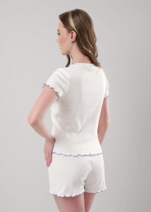 Пижама Clever LP25-1169/1 - молочный