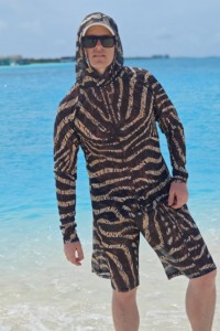 Шорты мужские Zebrafro 25FR - принт зебра 