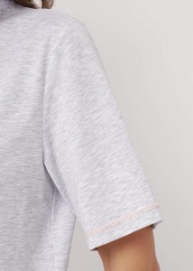 Набор одежды Clever LP15-1171/2 - меланж св. серый/розовый 