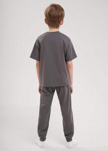 Пижама детская Clever 909557 - т. серый