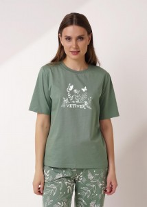 Набор одежды Clever LP15-1184/4 - зеленый/молочный