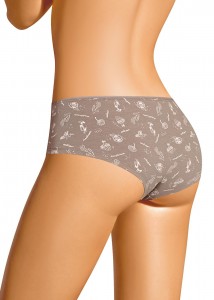 Трусы шорты Clever SH1184 - т. бежевый/св. бежевый