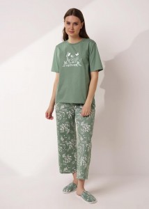 Набор одежды Clever LP15-1184/4 - зеленый/молочный