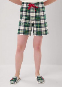 Пижама женская Clever LP15-1199/1 - молочный/зеленый