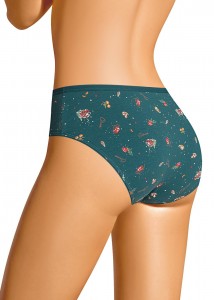 Трусы слип Clever C1201 - т. зеленый/красный 