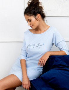 Сорочка Sensis Beauty Sleep - голубой
