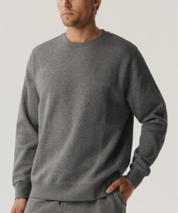 Свитшот Atlantic HMT-002 - темно серый меланж 