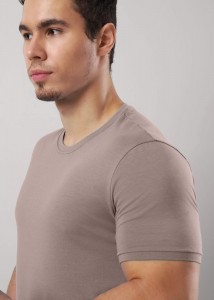 Футболка мужская Clever MF608311 - т. бежевый