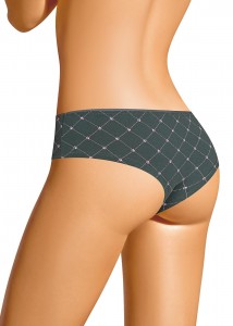 Трусы женские Clever BR1208/2 - зеленый/св. розовый