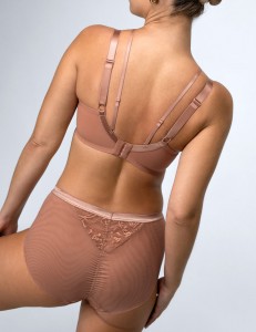 Трусы слип высокие Alles Chiara - мока мусс