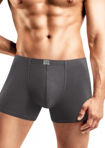 Мужские трусы боксеры Clever MSH608311 - т. серый