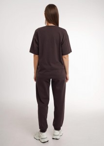 Футболка Clever LF26-100/5 - коричневый