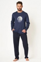 Пижама мужская Key MNS 625 - синий 