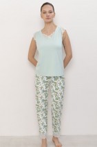 Пижама Melado 80139 Аура - светлый циан 