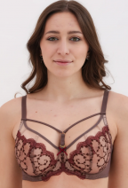 Бюстгальтер Zebra 528572 - шоколадный мусс