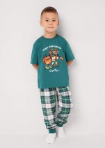 Пижама детская 759557/29кд_п мальч. - т.зелёный
