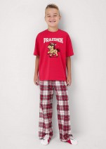 Пижама детская Clever 759563/29кд_п - красный 