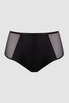 Трусы слип высокие Alles Aira - черный 