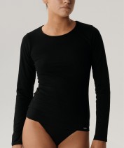 Лонгслив женский Atlantic BLV-200 - черный