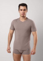 Футболка мужская Clever MF608311 - т. бежевый