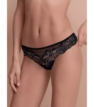 Трусы бразилиана Lormar Saten - nero