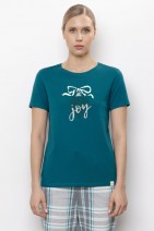 Футболка женская Melado 6711W-20091.8H-715.1393 - серо-бирюзовый