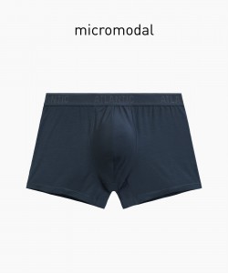 Трусы мужские Atlantic MH-1204 микромодал - сине-зеленый