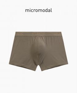 Трусы мужские Atlantic MH-1204 микромодал - темно-серый 