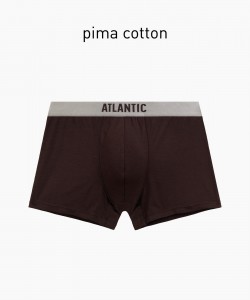 Трусы мужские Atlantic MH-1203 пима - коричневый
