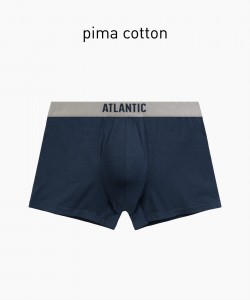 Трусы мужские Atlantic MH-1203 пима - сине-зеленый