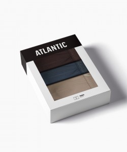 Трусы мужские Atlantic 3MH-231 бамбук - ассорти