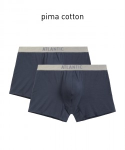 Мужские трусы боксеры Atlantic 2BMH-012 - графитовый 