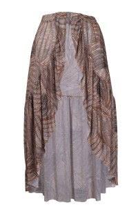 Юбка пляжная SPF EMMA 25B Bamboo - бежевый/золотой 