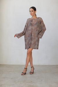 Туника SPF LORA 26B Bamboo - бежевый/золотой