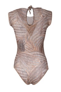 Купальник SPF TONY 26B BAMBOO - бежевый/золотой