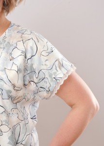 Пижама Clever Эстель LP16-1248/1 - св.голубой/св.бежевый